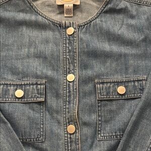 Talbots Blue Denim Jacket